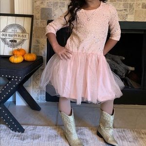 🌟Worn 1x - sparkly pink dress🌟